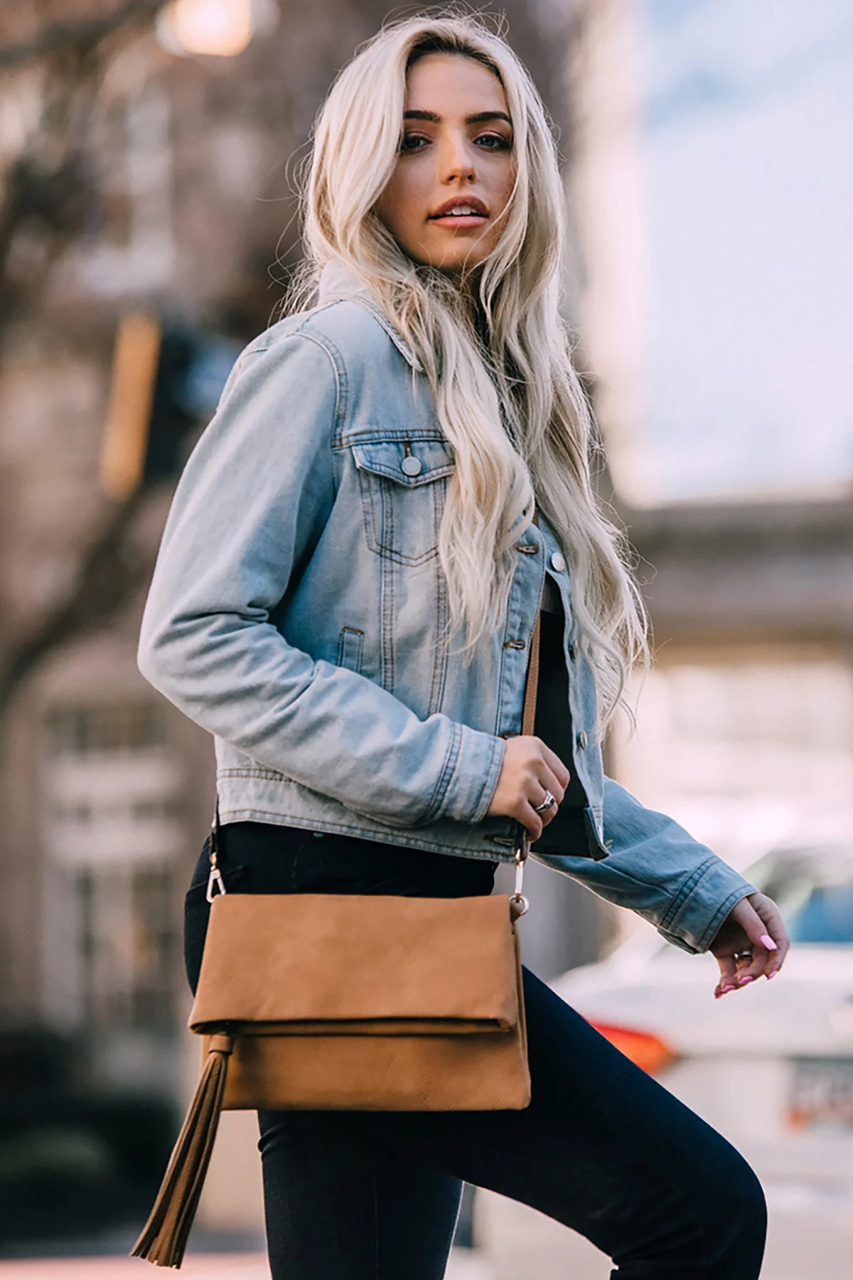 Austin Vegan Clutch/Crossbody - Image 5