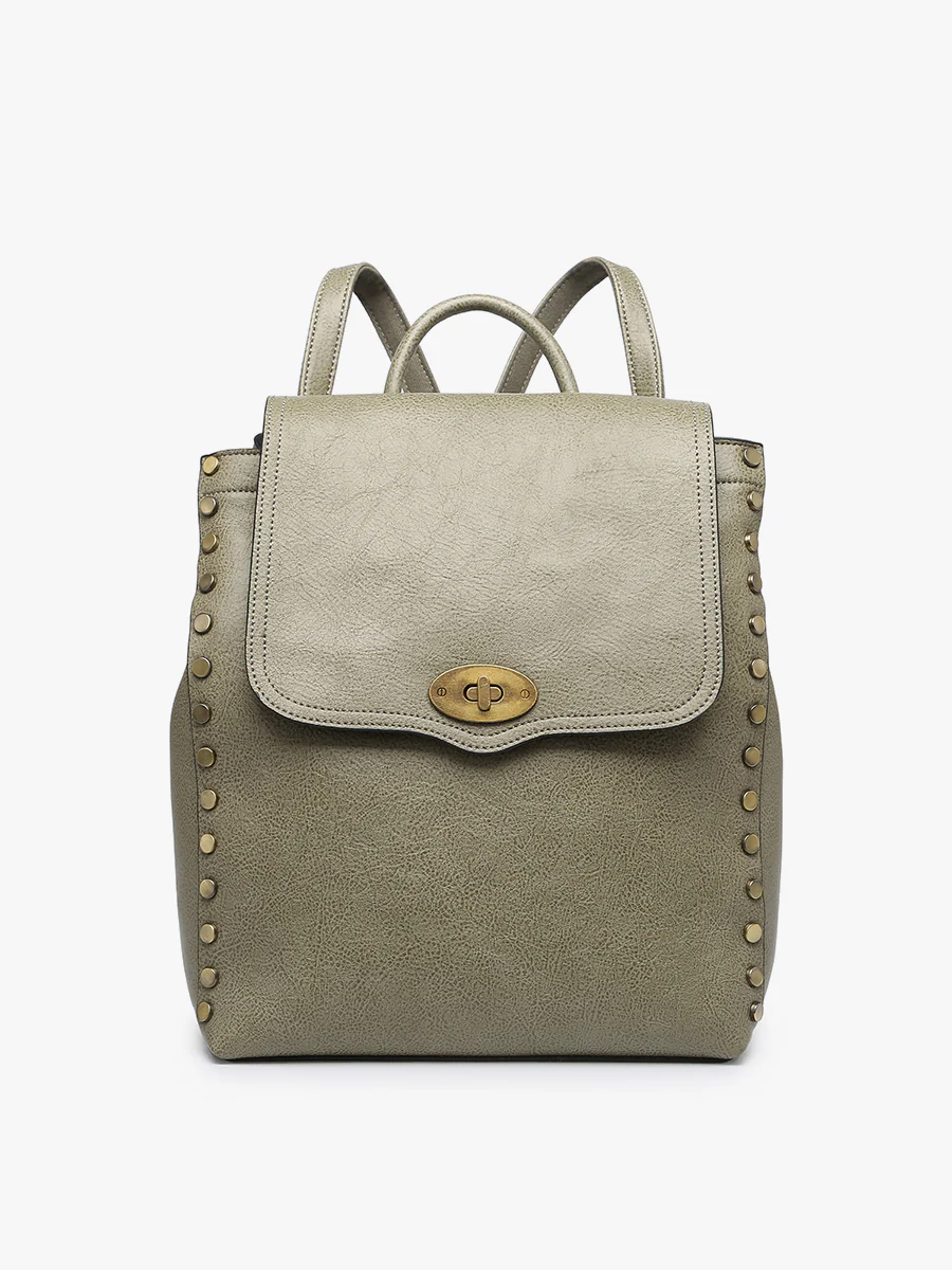 Bex Vegan Distressed Backpack - Image 10