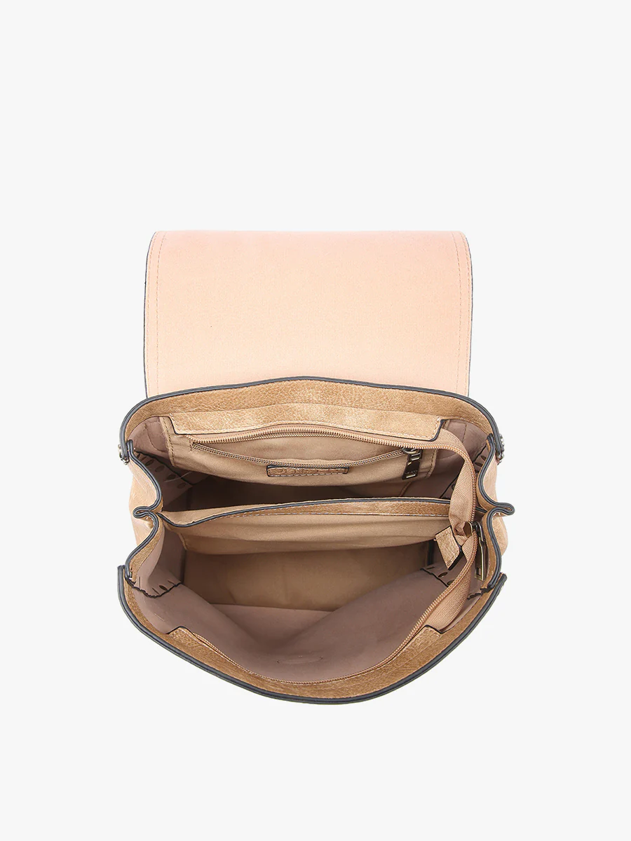 Bex Vegan Distressed Backpack - Image 4