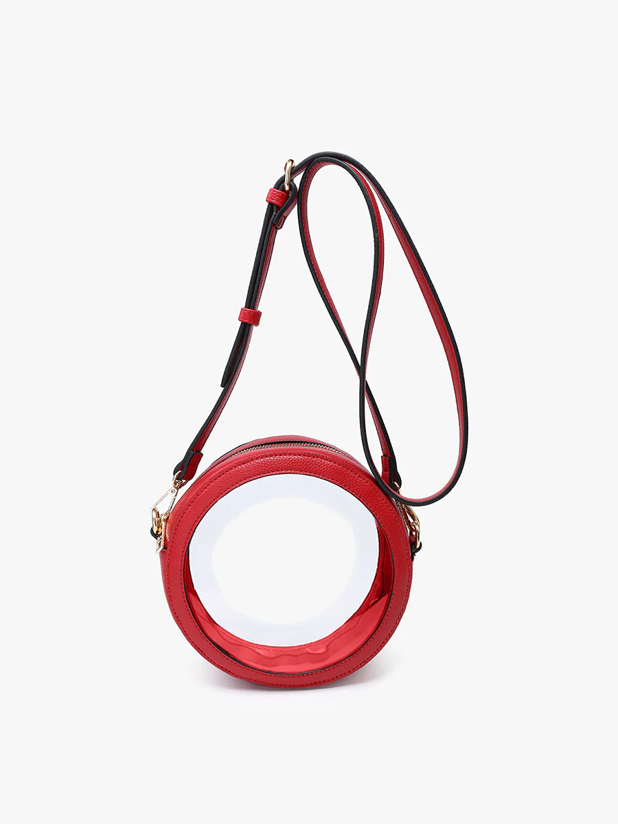 Lilibet Vegan Clear Circ Crossbody - Image 8