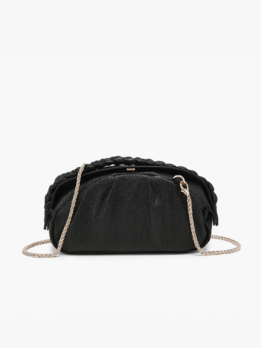 Madrigal Vegan Metallic Clutch - Image 6