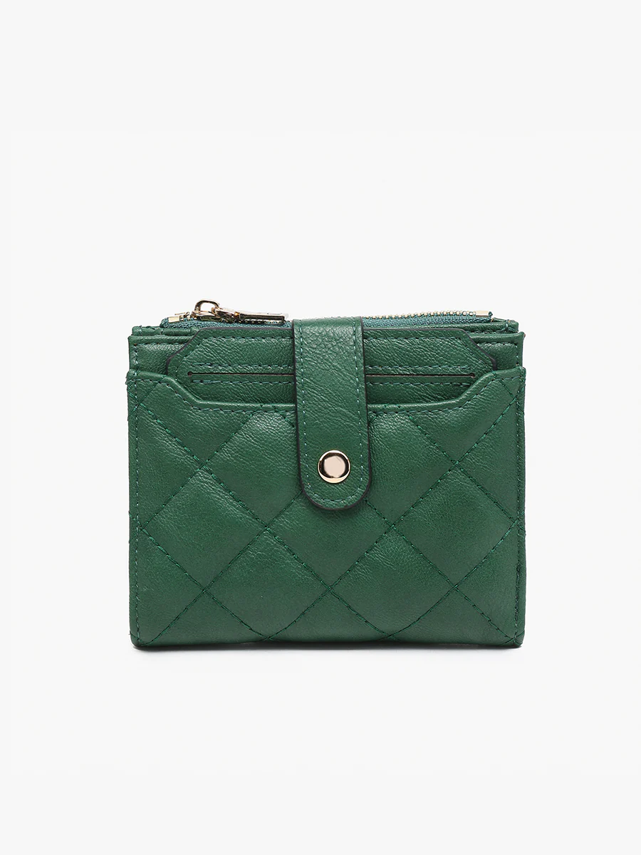 Melody Vegan Quilted Wallet - Image 15