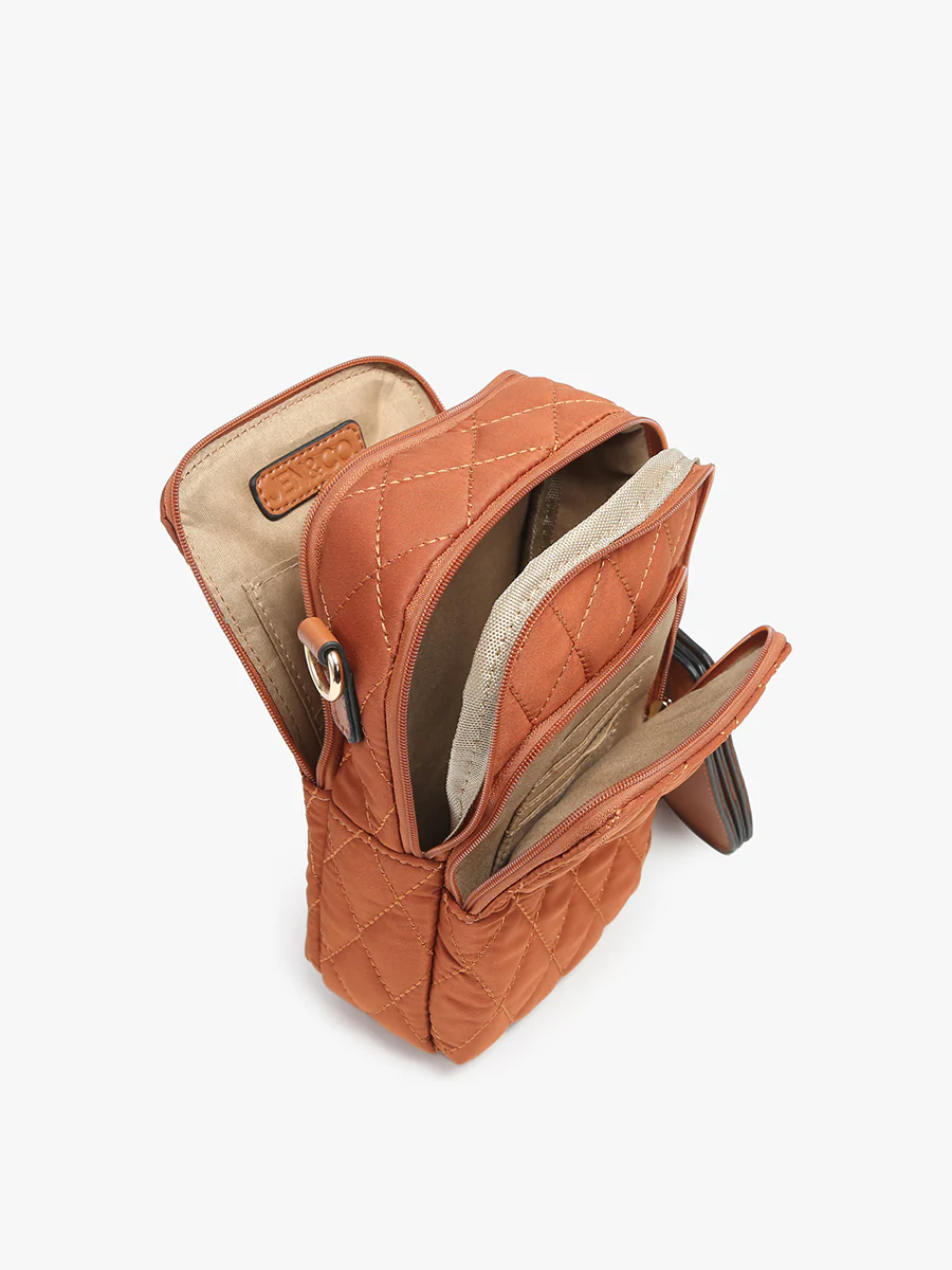 Parker Vegan Quilted Crossbody - Image 4