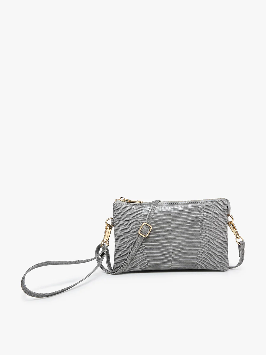 Riley Vegan Lizard Crossbody - Image 7