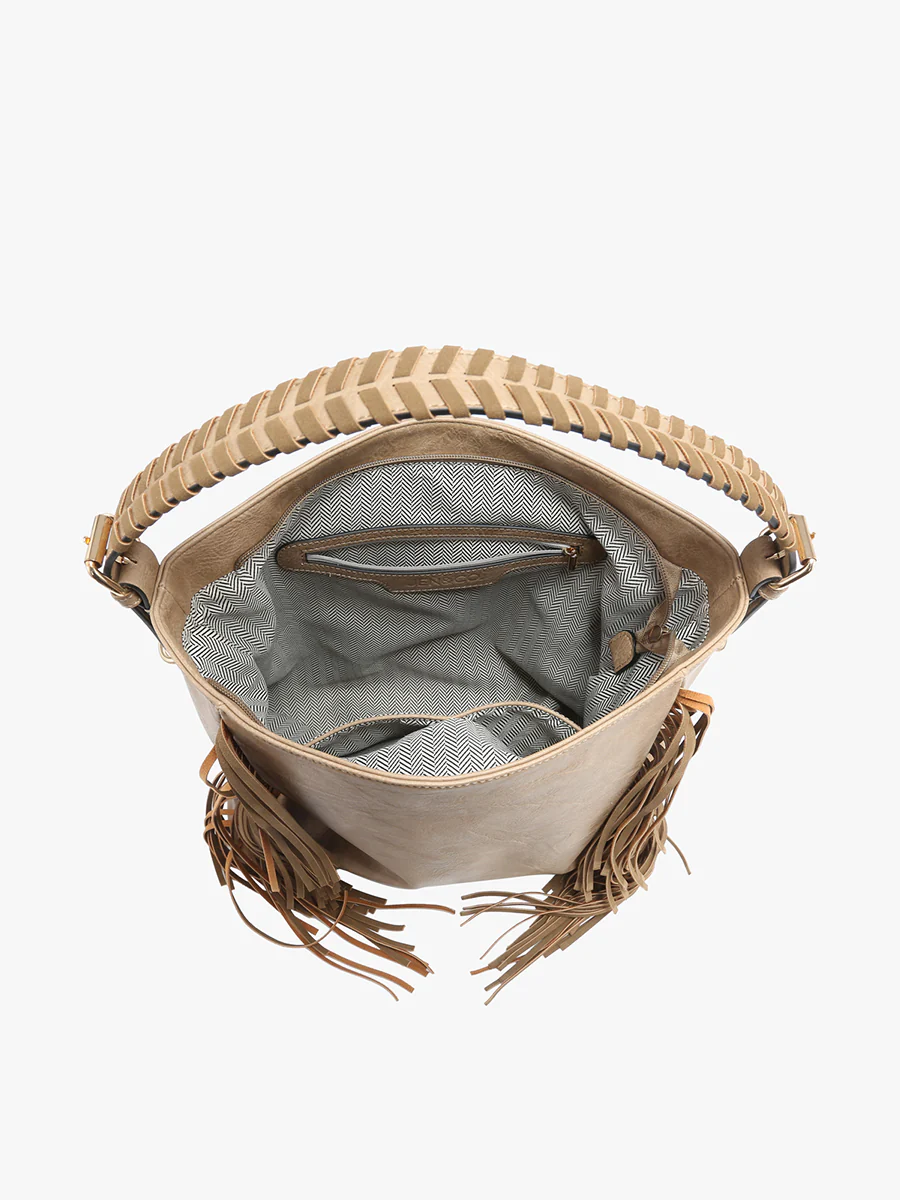 Sav Vegan Fringe Hobo - Image 4
